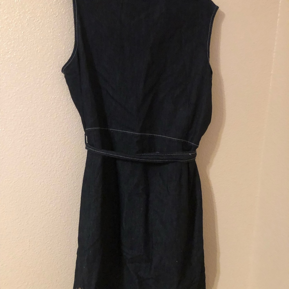 Denim pretty cute comfy dress size 18